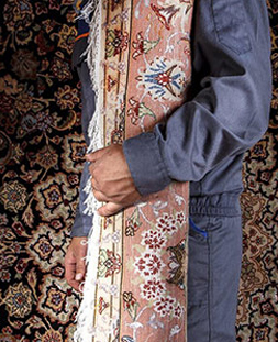 قالی لول در قالیشویی درکه 